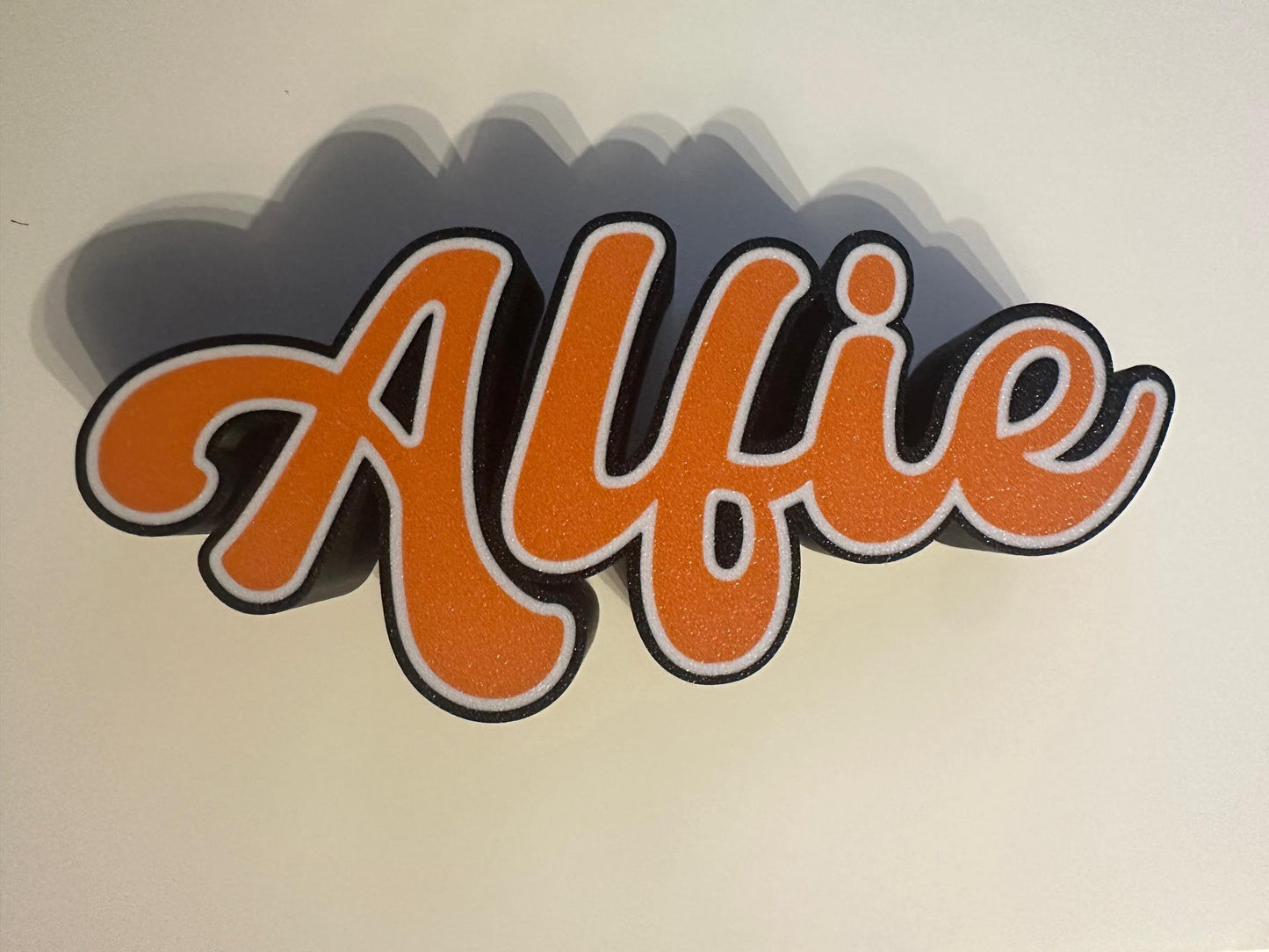 Personalised Door Plaque – Custom 3D Printed Name Sign