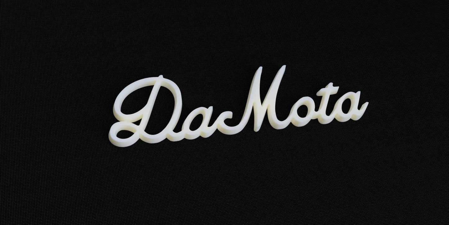 Personalised Amplifier Badge