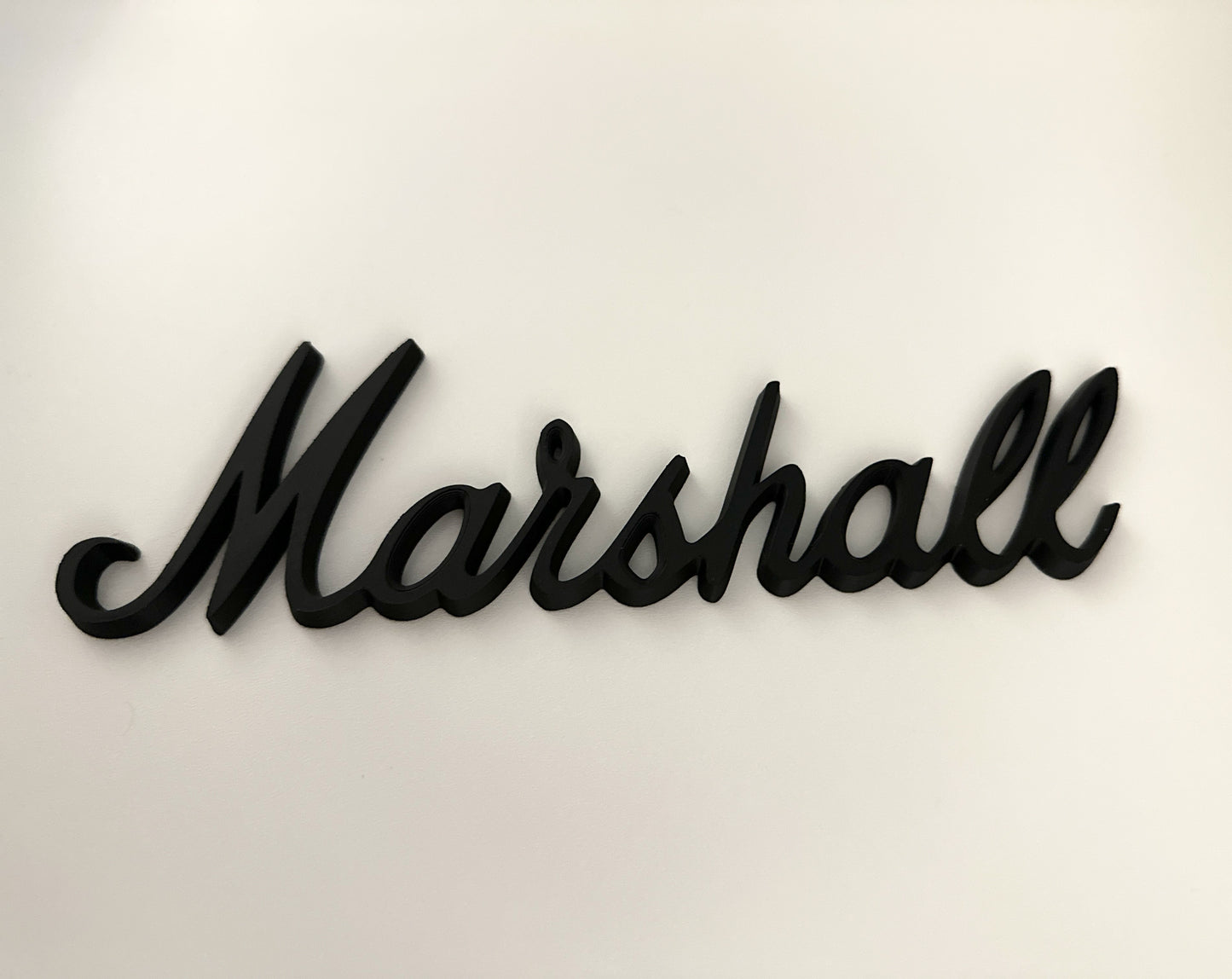 Marshall Bevelled Amplifier Badge
