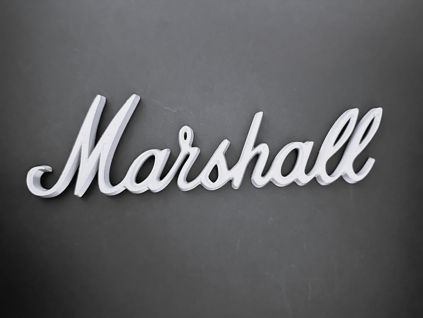 Marshall Bevelled Amplifier Badge