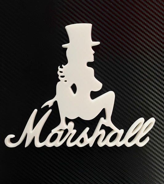 Marshall Slash Trucker Girl Cabinet Emblem