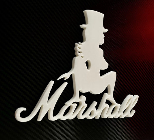 Marshall Slash Trucker Girl Cabinet Emblem