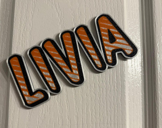 Personalised Door Plaque – Custom 3D Printed Name Sign